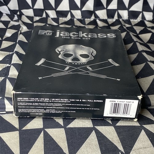 Jackass The DVD Box Set 2005 (Not Complete) Missing Disc 1 MTV Johnny Knoxville - Imagen 5 de 19