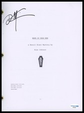 Daryl McCormack "Wake Up Dead Man: A Knives Out Mystery" AUTOGRAPH Signed Script