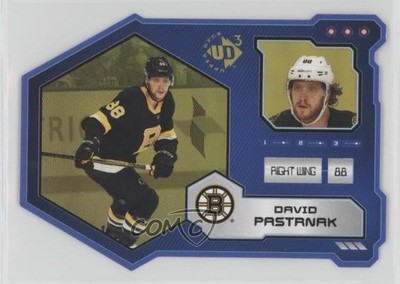 2021-22 Upper Deck Extended Series UD3 Gold 69/100 David Pastrnak #UD3-2 2vh