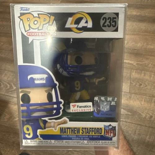 Funko Pop! NFL Los Angeles Rams Matthew Stafford #235 Fanatics Exclusive 🔥