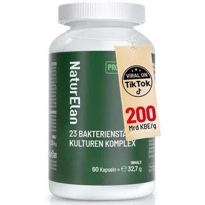 NATURELAN Probio 23 Kulturen Komplex 200 Mrd KbE/g Mehrere Premium Bakterienstämme mit
