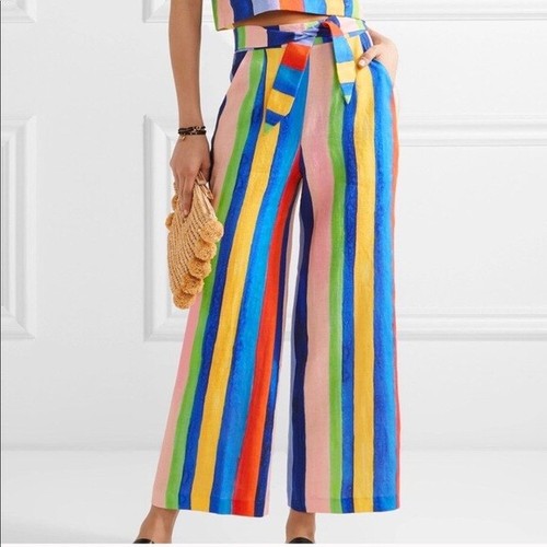 Mara Hoffman Rainbow Linen Wide Leg 