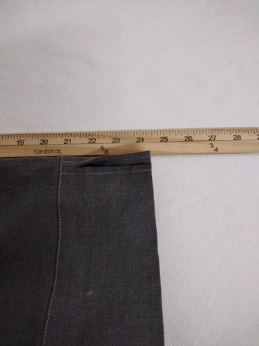 Evan-Picone Blazer 24W Gray Lined Full Zipper Suit Jacket Stretch - Picture 20 of 22