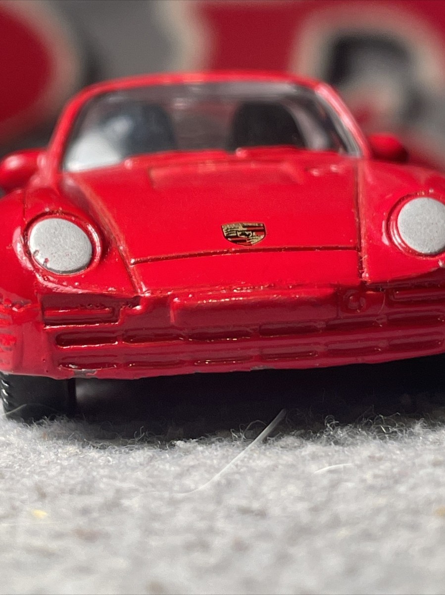 Motor Max Super Wheels Loose Car No. 6020 Porsche 959 Red