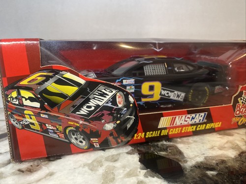 1999 Racing Champions 1:24 JERRY NADEAU #9 WCW / nWo Ford Taurus New Sealed - Picture 2 of 8
