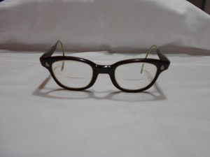 vintage rimless gold eyeglasses