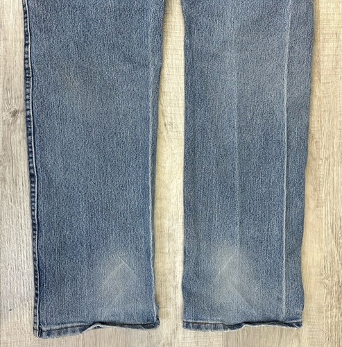 Wrangler Jeans Western Distressed Faded Denim Mens Size 38X34 (Actual 36X31) - Picture 9 of 20