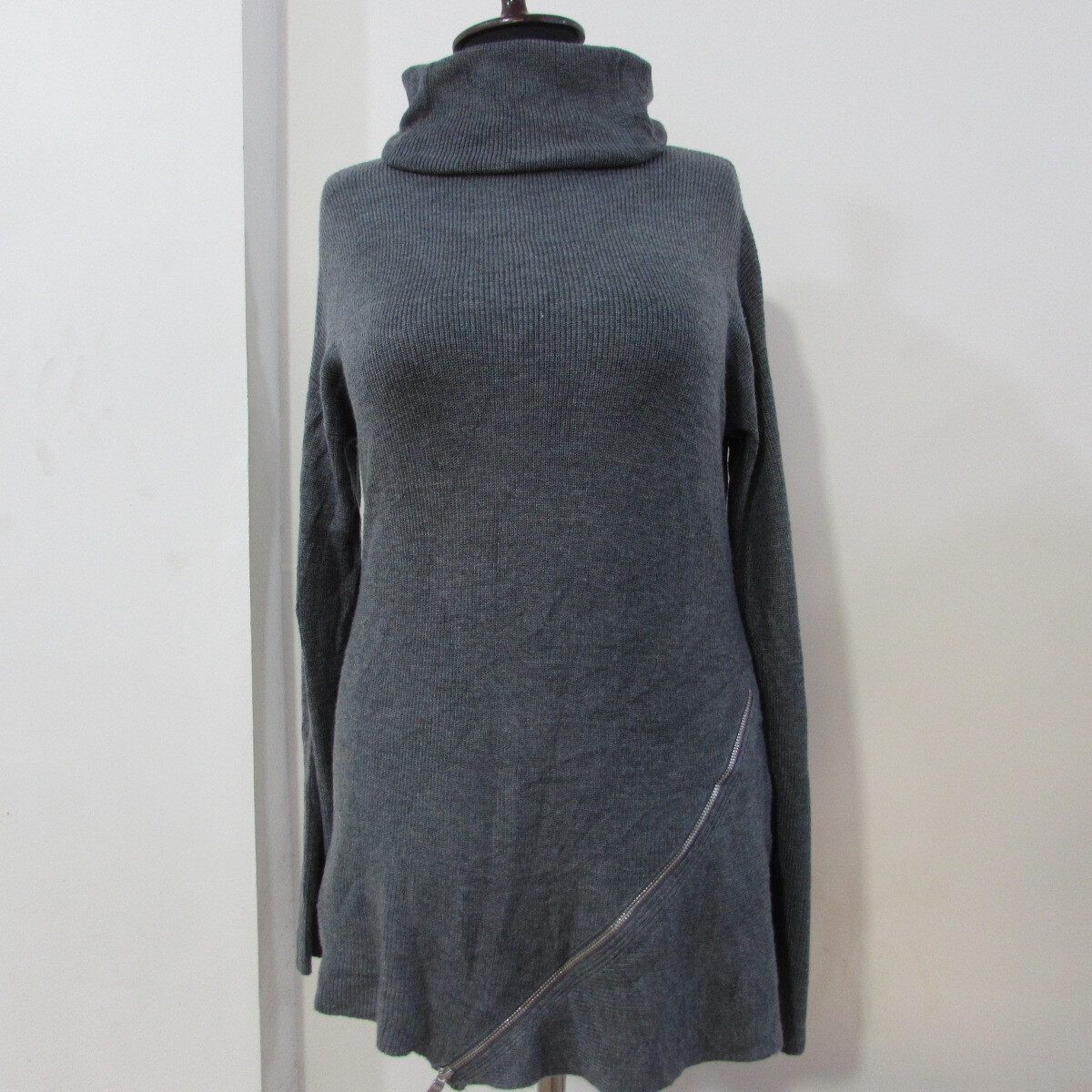 Bar Damen Wollmischung Rollkragen Pullover Brustumfang 40/42 UK Größe 12/14 REF (Y02148)