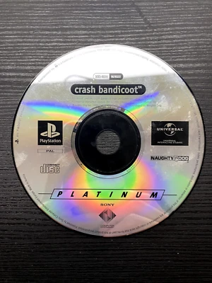 CD SEUL Crash Bandicoot PS1 Loose PAL Sony PlayStation 1 - Photo 1/2