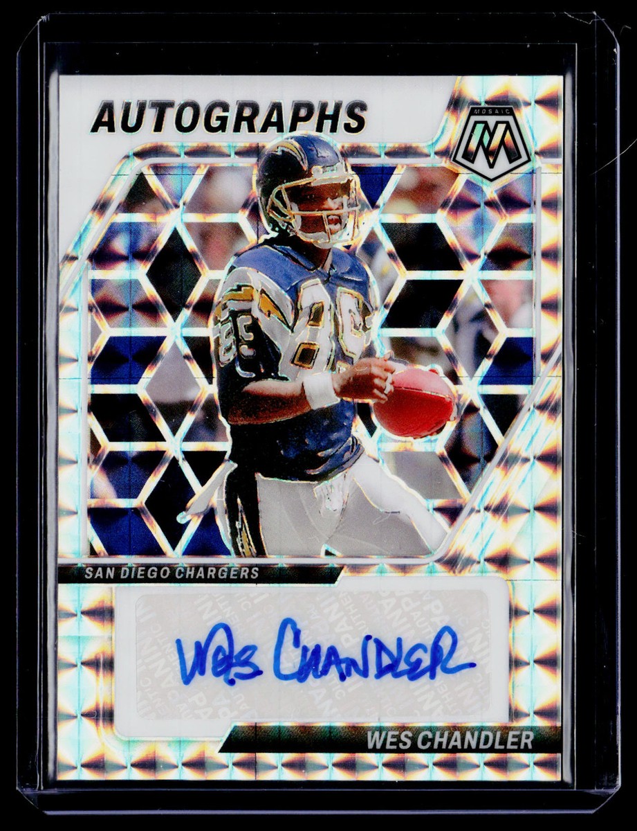 2024 Panini Mosaic #AM-WCR Wes Chandler Prizm Mosaic Auto | eBay