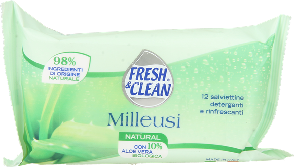 12 CONFEZIONI di fresh & clean salv.milleusi musk pz.12