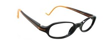 New Authentic Eye'DC V151 001 90s France Vintage Black Plastic Eyeglasses Frame