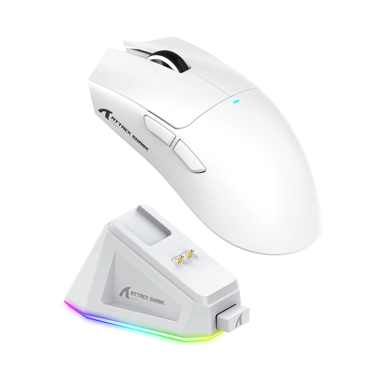 Tri-mode Gaming Mouse with Magnetic Charging Dock, PixArt PAW3311, 22K DPI