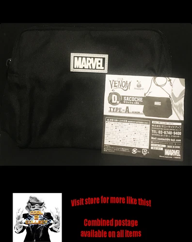 Marvel Type-B. VENOM Japan exclusive zippered Tote bag - Rare