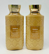 2 NEW BATH  BODY WORKS DAHLIA DAILY NOURISHING BODY LOTION CREAM HAND 8OZ SHEA