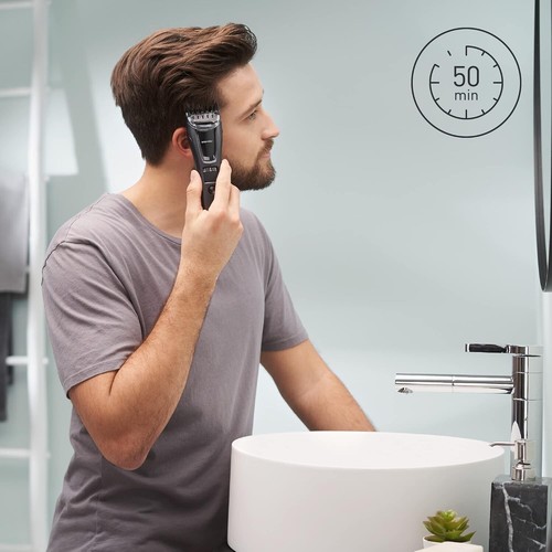 Panasonic ER-GB62 Tagliacapelli, Barba e Corpo Elettrico Senza Fili Bagnato e Secco per Uomo - Foto 8 di 10