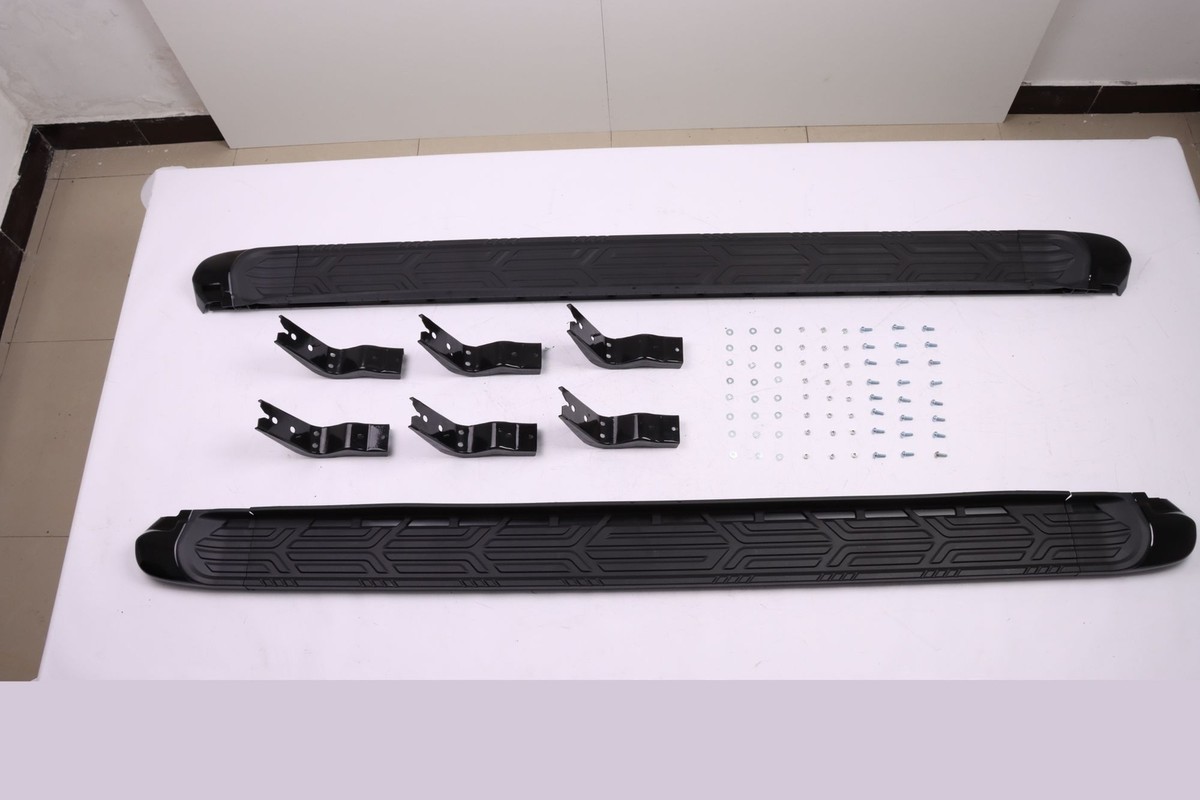 のりページ① Running Board Fit for Infiniti QX80 QX56 2011-2023 Black Side