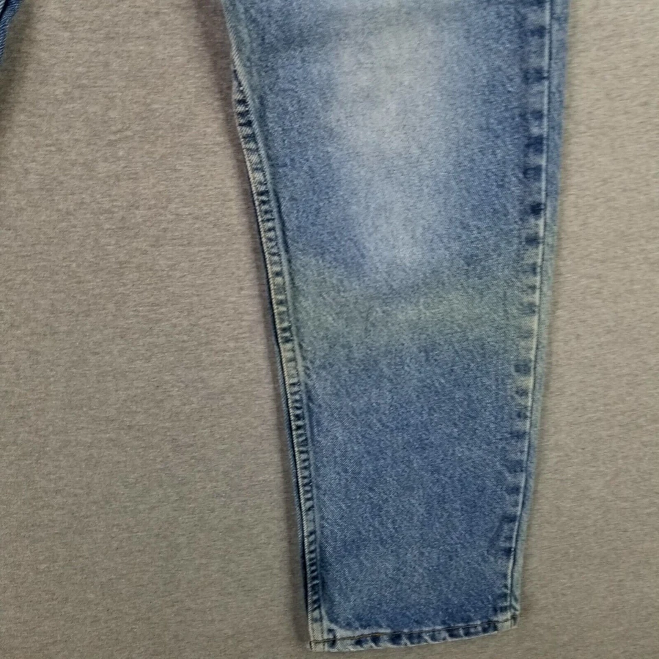 VINTAGE Gap Jeans 30x30 USA MADE Button Fly Patina 80s 90s Stone Wash Cowboy - Image 3 of 4