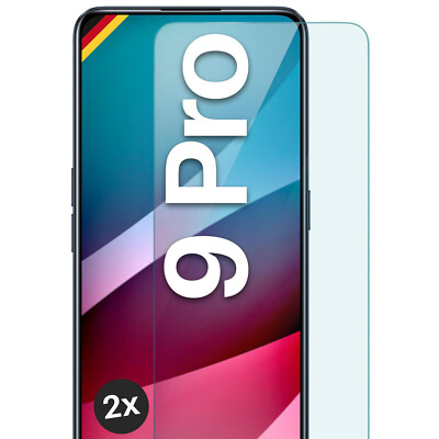 2x Echt Glas für Realme 9 Pro Panzerfolie Handy Hartglas Premium Displayschutz