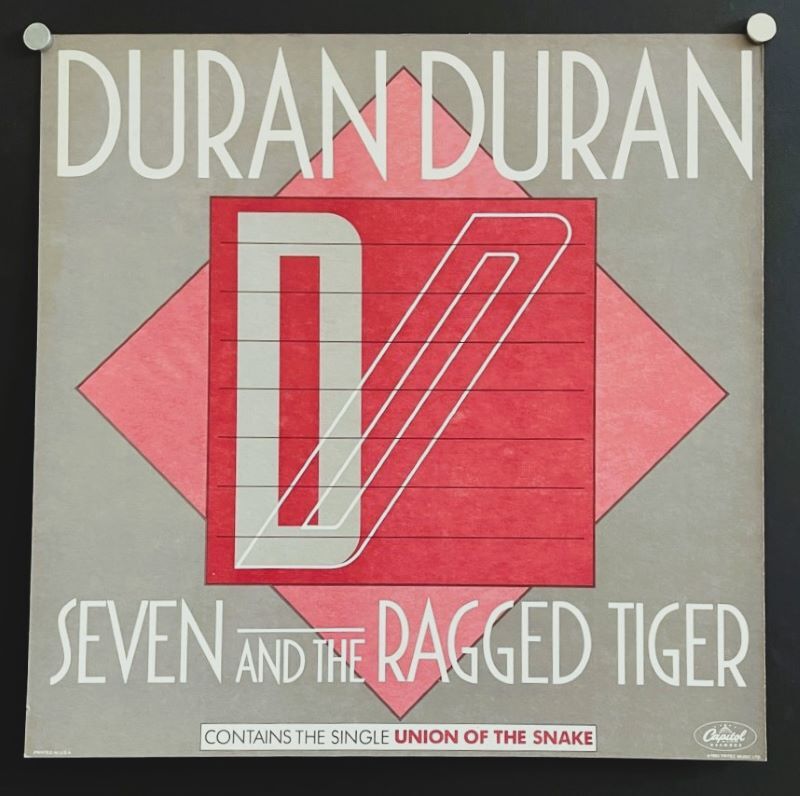 Duran Duran Seven and The Ragged Tiger Album Proof 1983