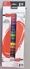 Pebeo Studio XL Fine Oil, Set of 18 x 12 ml Tubes
