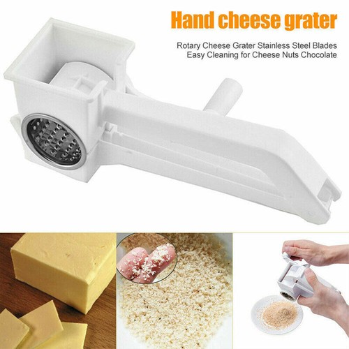 Rotary Cheese Grater Stainless Steel Blade Graters Kitchen Tools Easy Cleaning - Picture 6 of 9
