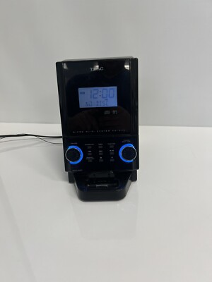 Teac Micro Hi-Fi System CD-X70i, iPod Dock, Power 30W W/O Speakers In Black