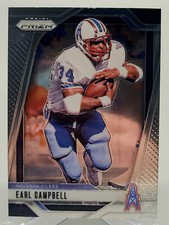 2024 PANINI PRIZM EARL CAMPBELL BASE FOOTBALL CARD TITANS OILERS NFL donruss 297