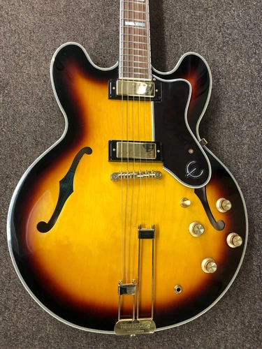Epiphone Sheraton Electric Guitar SUNBURST - USED and GREAT