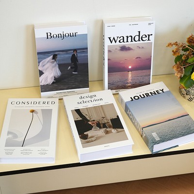 Fashion Fake Books Decoration Luxury Decorative Book Living Room Decor Ornam-lk