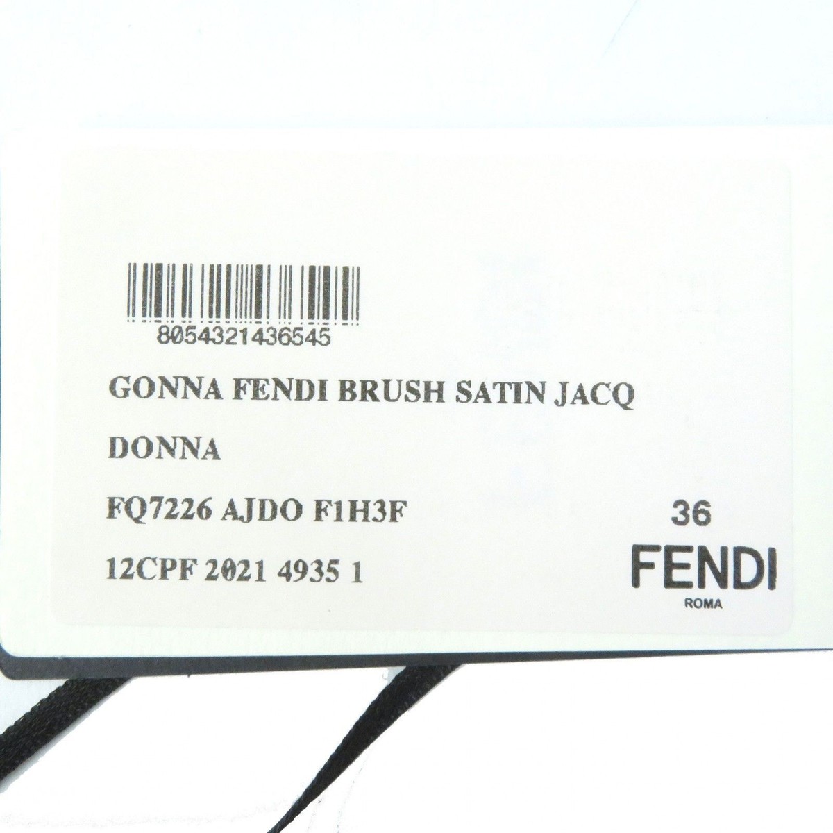 FENDI Light Blue Silk Logo Asymmetry Long Skirt Size 36 FENDI Light Blue Silk Logo Asymmetry Long Skirt Size 36