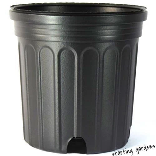2 Gallon Nursery Pot Qty. 50 Black 2 Gallon Trade Greenhouse Containers