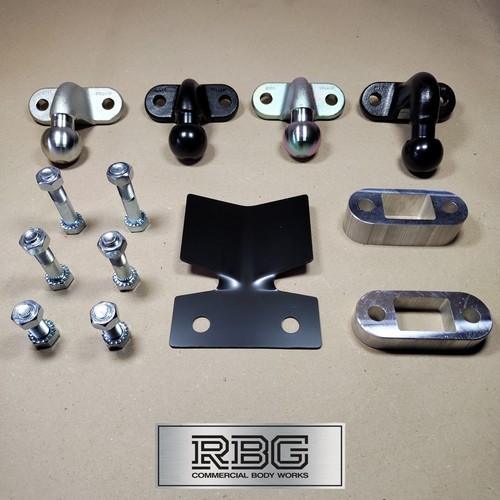 Tow Ball Spacer Bumper Bolt Sets Maypole 50mm Tow Ball Trailer Truck 4x4 Towbar - Picture 5 of 125