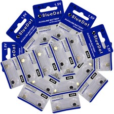 50 x AG0 379A SR521 379 618 SR63 AGO SR521SW Alkaline Button Cell Watch Battery