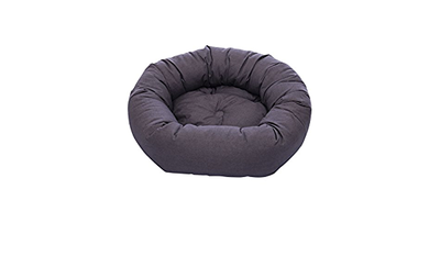Dog Gone Smart Repelz-It Donut Bed, Small 27 Inches, Pebble Grey