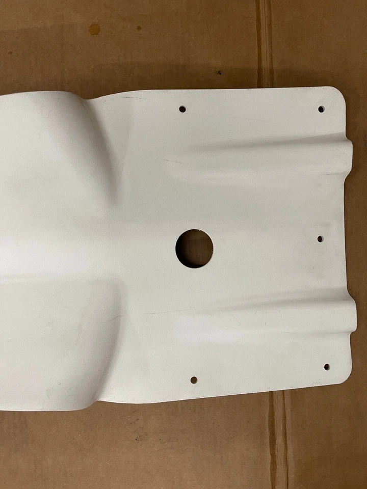 Ski-Doo Mach Z 1000 2005-2007 OEM placa de deslizamiento blanca bandeja para el vientre 05 06 RT Renegade Foto 2 de 4