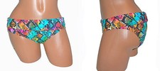 Roxy NEW Black Women's Juniors S M L Small Medium Large Swimsuit Bikini 38 4220