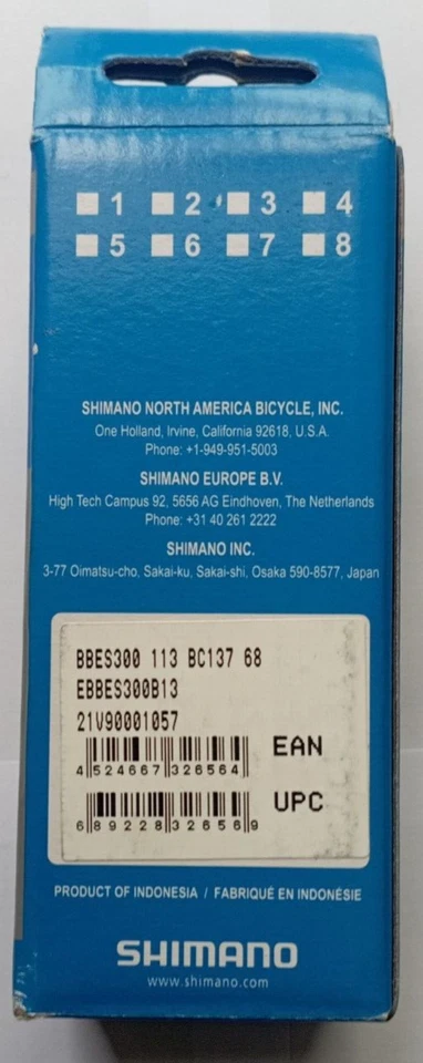 Shimano BB-ES300 splined Octalink Bottom Bracket 68 x 113 mm BNIB - Image 4 of 4