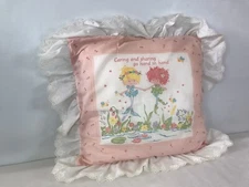 Vintage 1982 HERSELF THE ELF Pillow & Pillowcase American Greetings Corp 