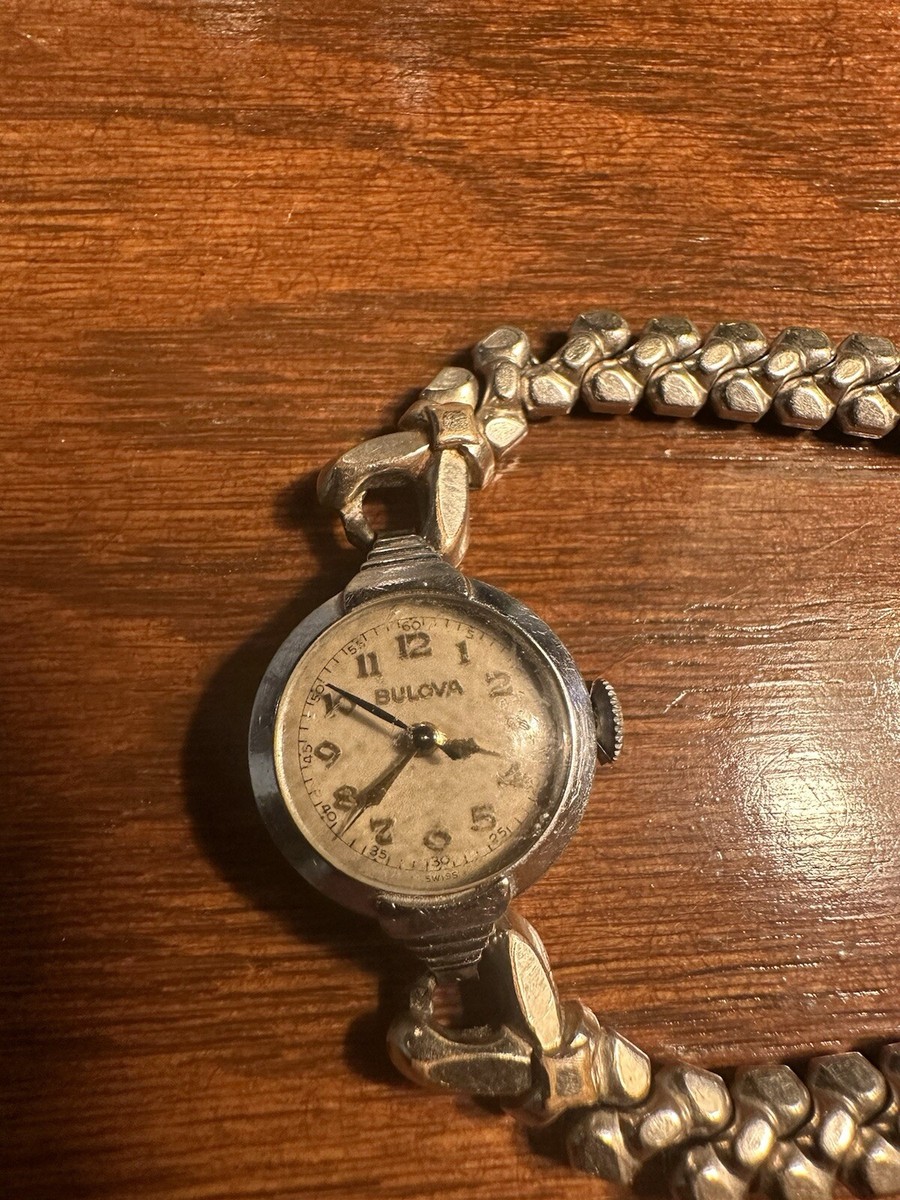 Vintage Bulova ladies watch gold 1950s | eBay display picture 3