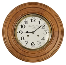 JUST SERVICED! 19th Cent. French Round Wall Clock Francois Desire Odobez A Morez