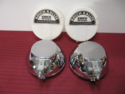 NOS Bosch Rallye Knick 180 Halogen Rally Driving Lights Anvands av