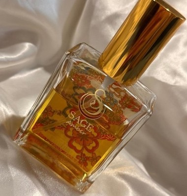 SAGE Amber Eau de Toilette Spray Vegan Cruelty-Free Alcohol-Free