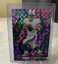 Panini Mosaic Daunte Culpepper #131 Mosaic Prizm Dolphins NFL Football Card