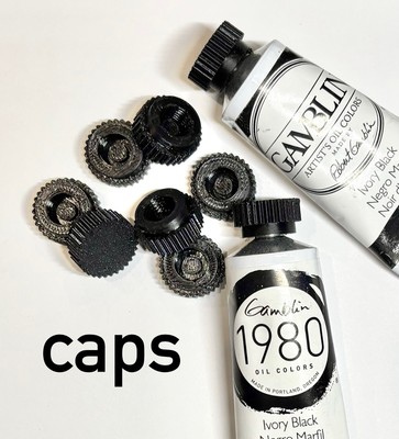 (10pcs) Replacement Caps Gamblin 37 ml Oil Paint / 3D Printed Lids /Hats