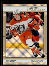2025-26 O-Pee-Chee Premier Diamond Foil #P-18 Troy Terry /75