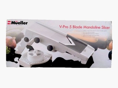 Mueller V-Pro 5 Blade Mandoline Slicer Adjustable & Foldable NEW - SEALED BOX!