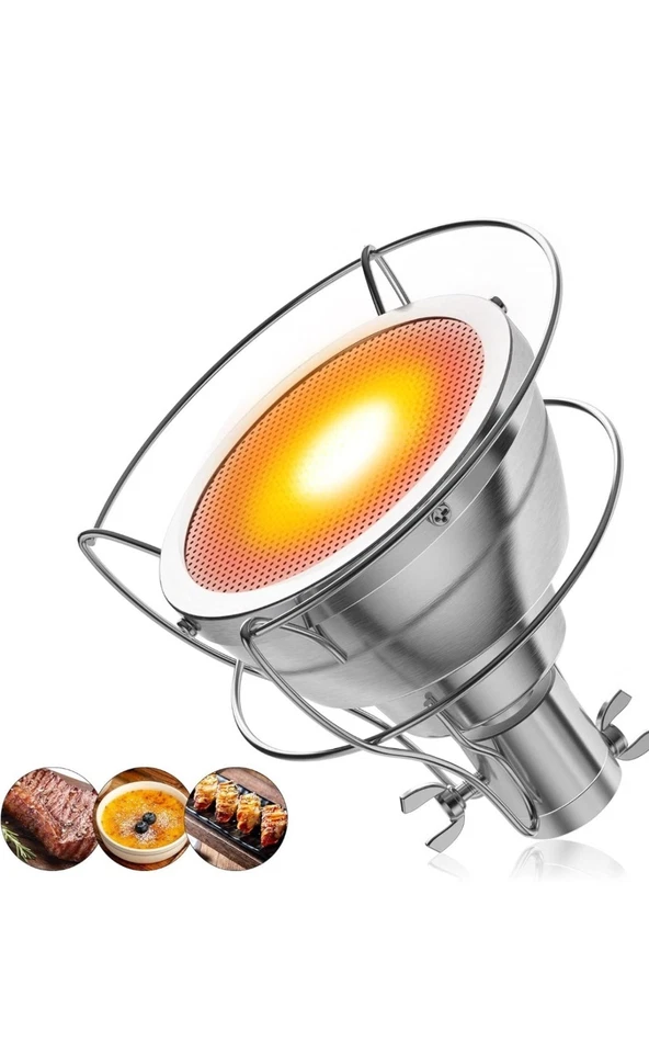 Cooking Torch Attachment, Pro Grade Chef Kitchen Food Culinary Propane Torch NEW - Image 3 of 4