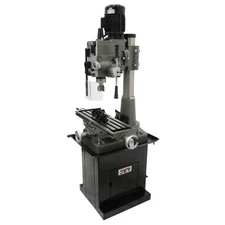 Jet Geared Head Square Column Mill/drill With Power Downfeed With Dp700 2-Axis