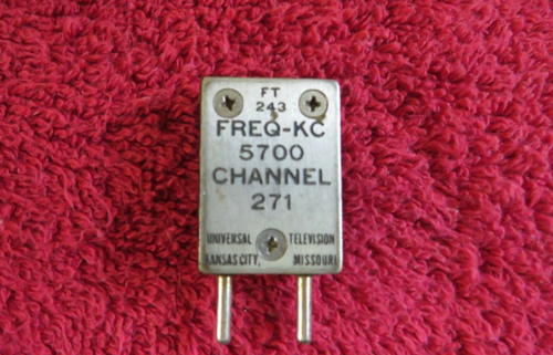 5700 KC kHz FT-243 Ham Radio Crystal TESTED